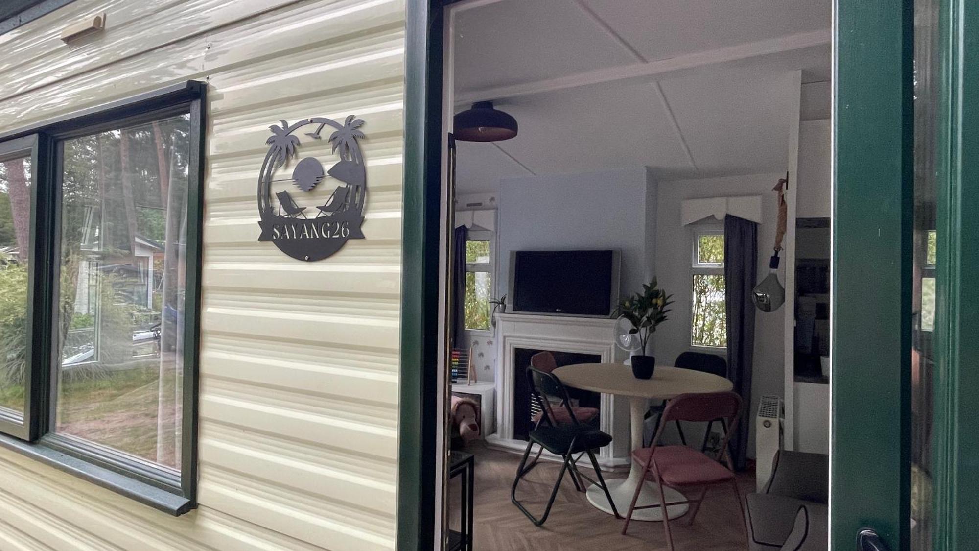 Sayang26 Gezellige Gezinsvriendelijke Stacaravan Op Familiecamping De Vossenburcht In Natuurgebied Reestdal - No Workers Allowed Chalet IJhorst