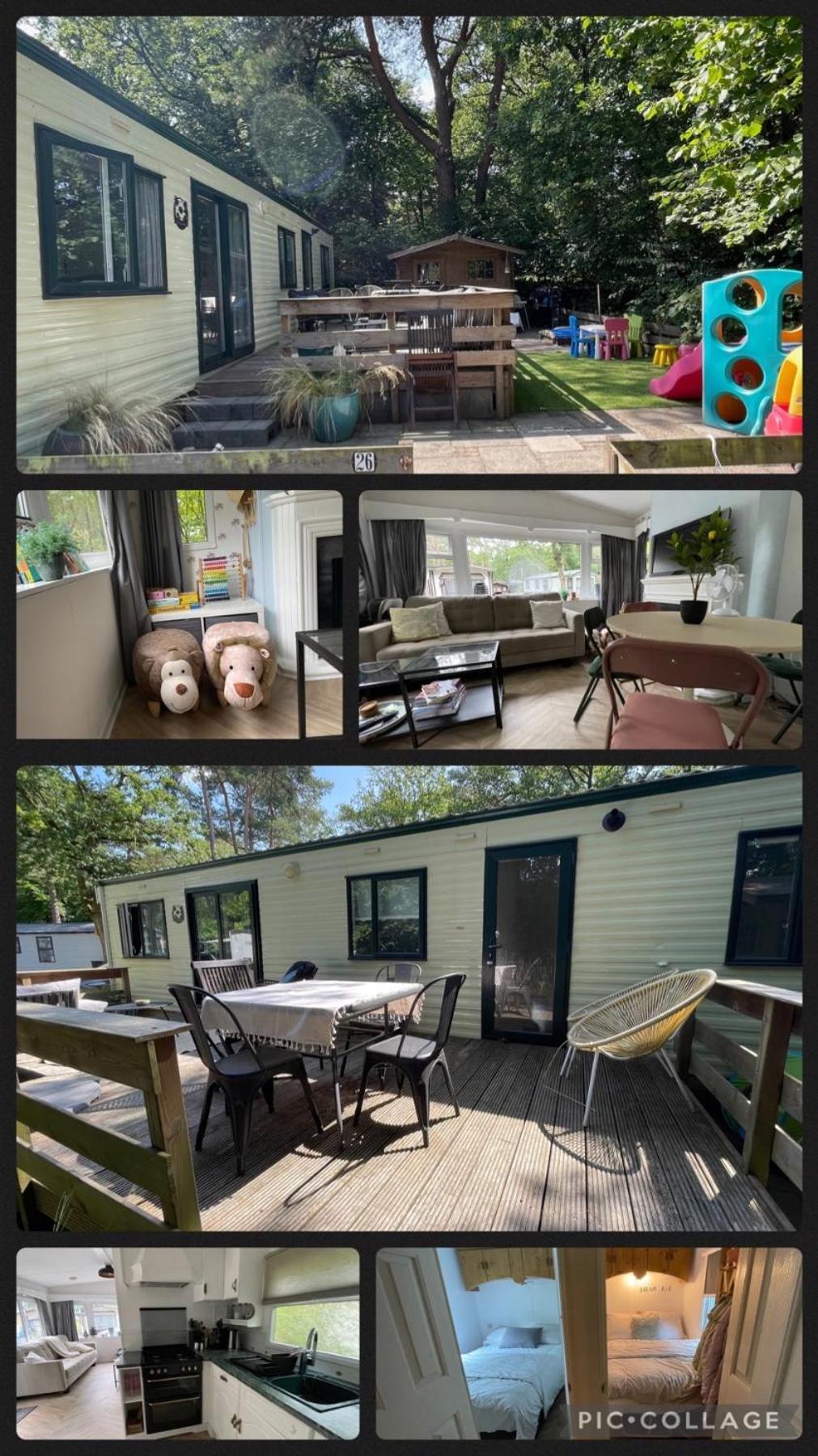 Sayang26 Gezellige Gezinsvriendelijke Stacaravan Op Familiecamping De Vossenburcht In Natuurgebied Reestdal - No Workers Allowed Chalet *